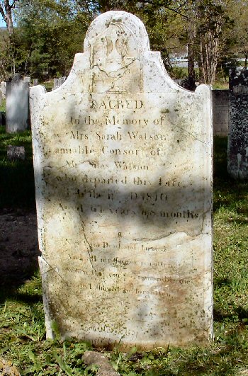 Watson headstone