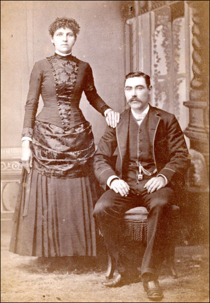 Minerva E. George and Gurdon W. Watson, circa 1886