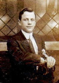 Joseph L. Schenot, probably in 1918 (note the wedding ring) Joseph L. Schenot