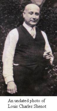 An undated picture of Louis C. Shenot Louis C. Shenot