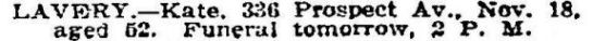 Kate Lavery’s obituary>