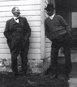 Peter Jergens, Sr., and Henry Leyes