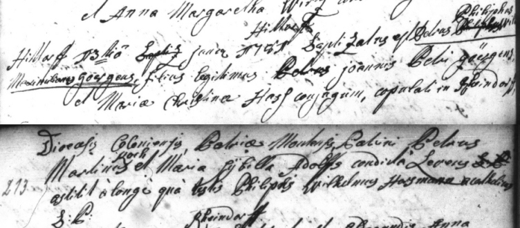 Philipp Goergens baptismal record
