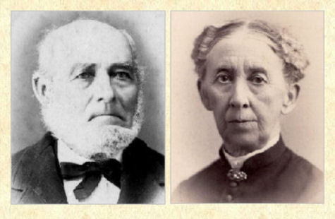 Late‐in‐life photos of Fidelia and Elhanan W. Watson Sr. Late‐in‐life photos of Fidelia and Elhanan W. Watson Sr.
