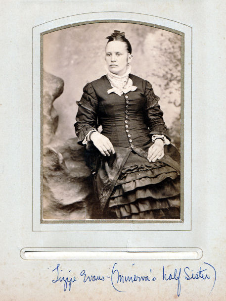 An undated photo of Mary Elizabeth “Lizzie” (George) Evans An undated photo of Mary Elizabeth “Lizzie” (George) Evans