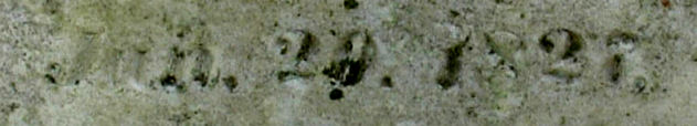 Watson headstone