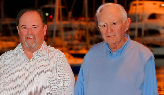 Pete Watson and Don Watson on October 5, 2008 Pete Watson and Don Watson on October 5, 2008