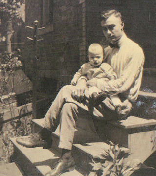 undated photo, prob. of John Barkley, Sr., holding one of his kids an undated photo of “J. Barkley”