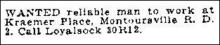 newspaper item for Kraemer Place newspaper item for Kraemer Place