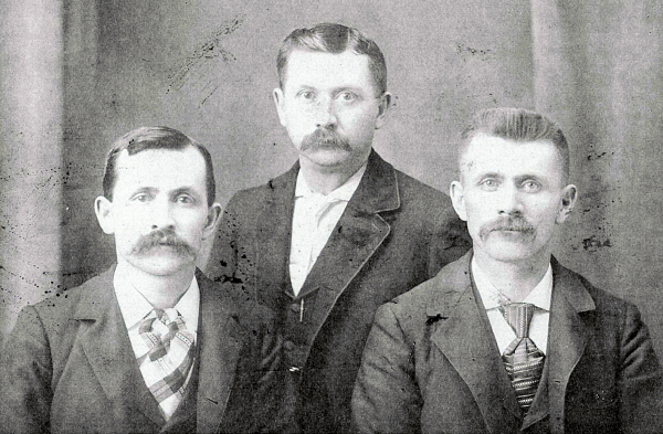 Edward, Harry, and Louie Dotzauer Edward, Harry, and Louie Dotzauer